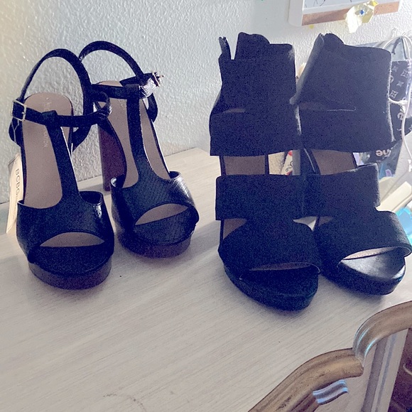 Classy comfortable easy to walk in high heel shoes - Picture 2 of 4